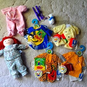 Madeline Blue and Yellow Doll Set with Accessories